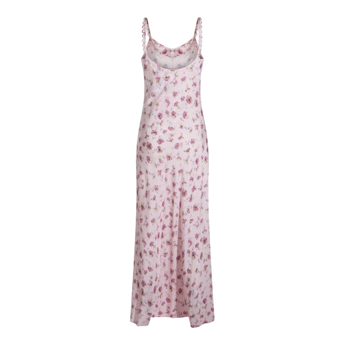 Twin-Set Long Sleeveless Floral Maxi Dress