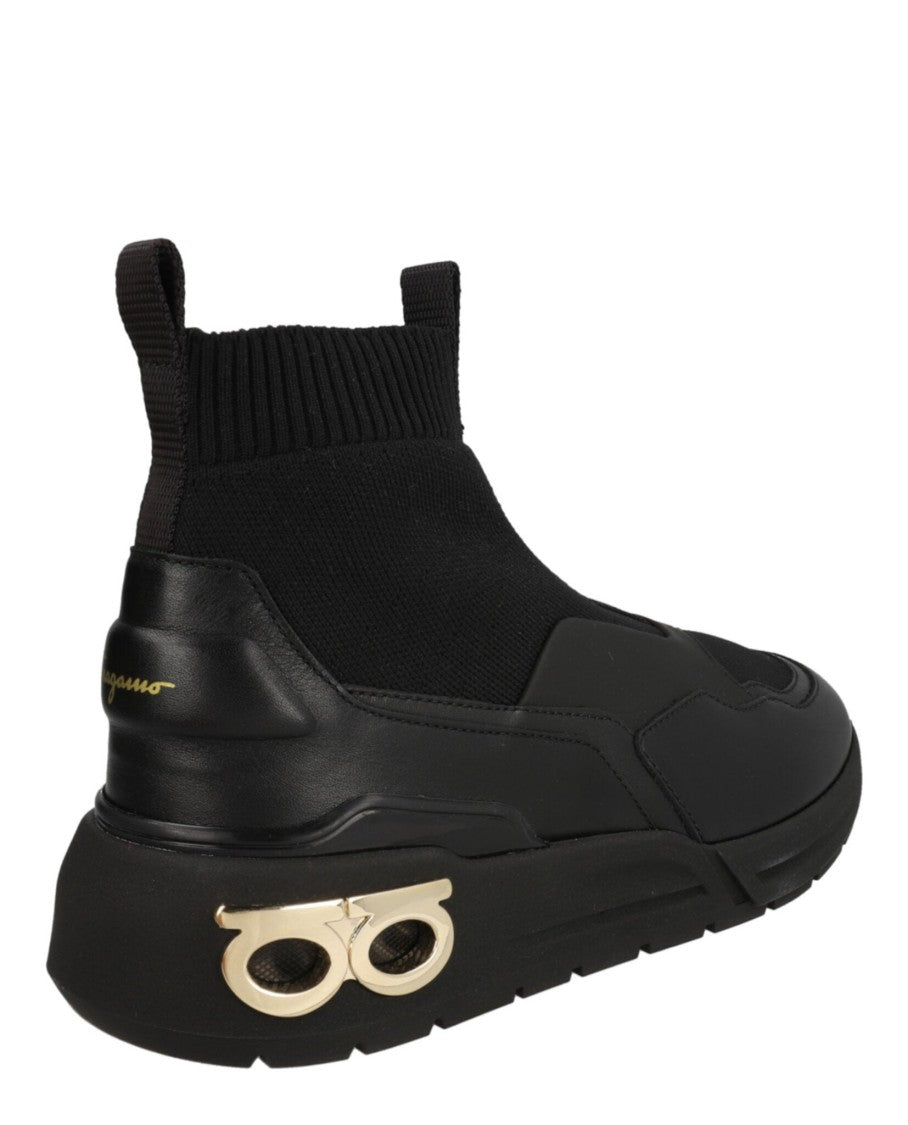 Ferragamo Cosma Sock High-Top Sneakers