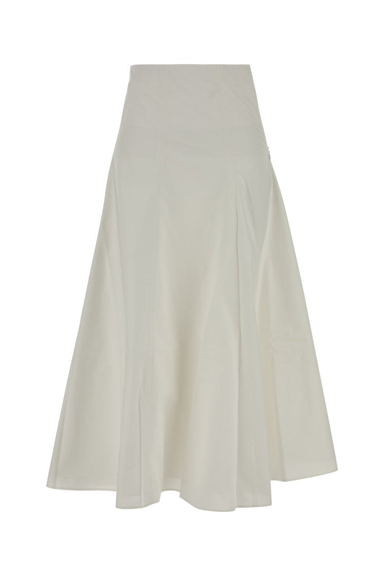 Jacquemus High-Waisted Flared Midi Skirt
