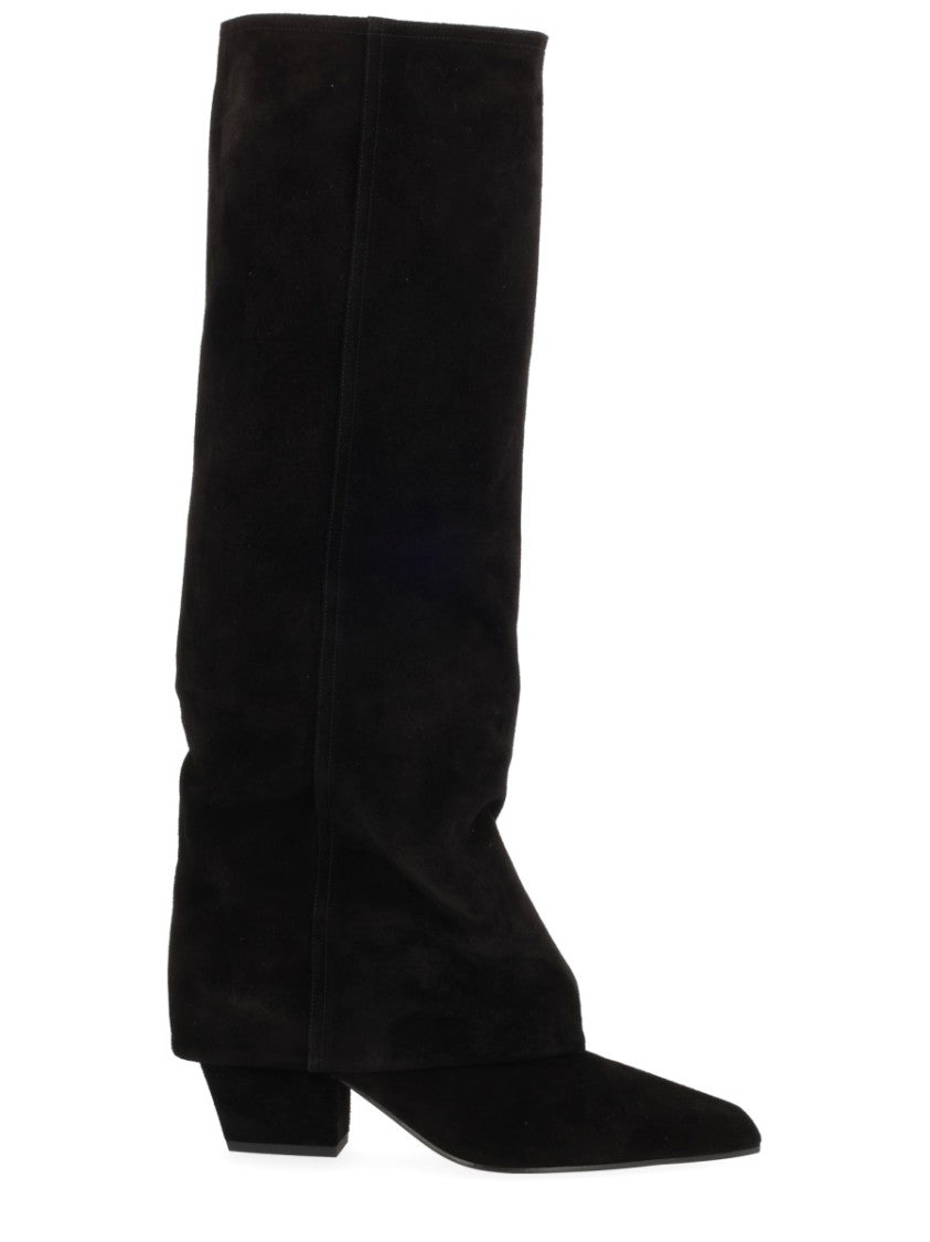 Paris Texas Jane 60 Pointed Leather Boots