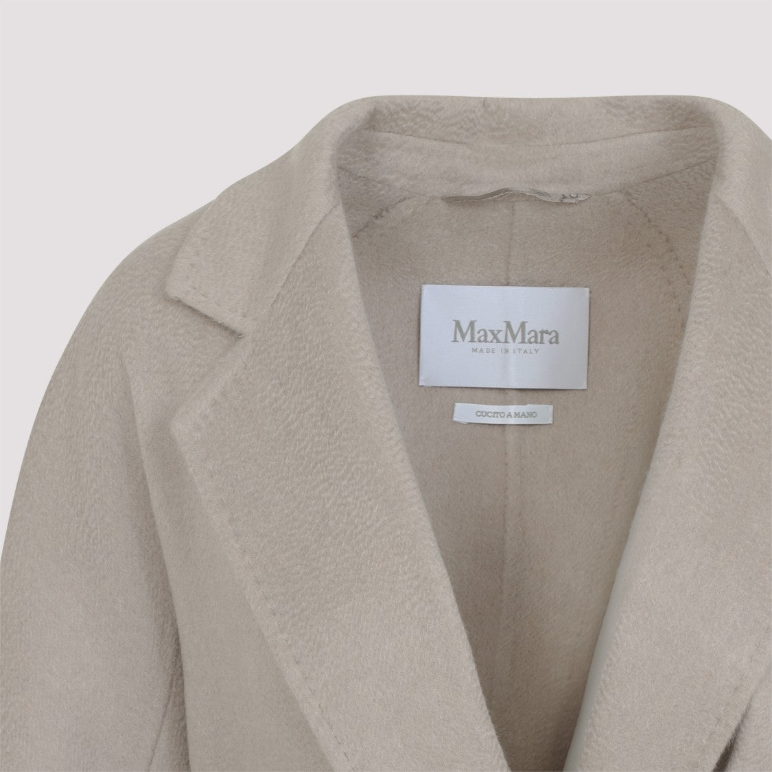 Max Mara Cacha Cashmere Ludmilla Coat With Notched Collar