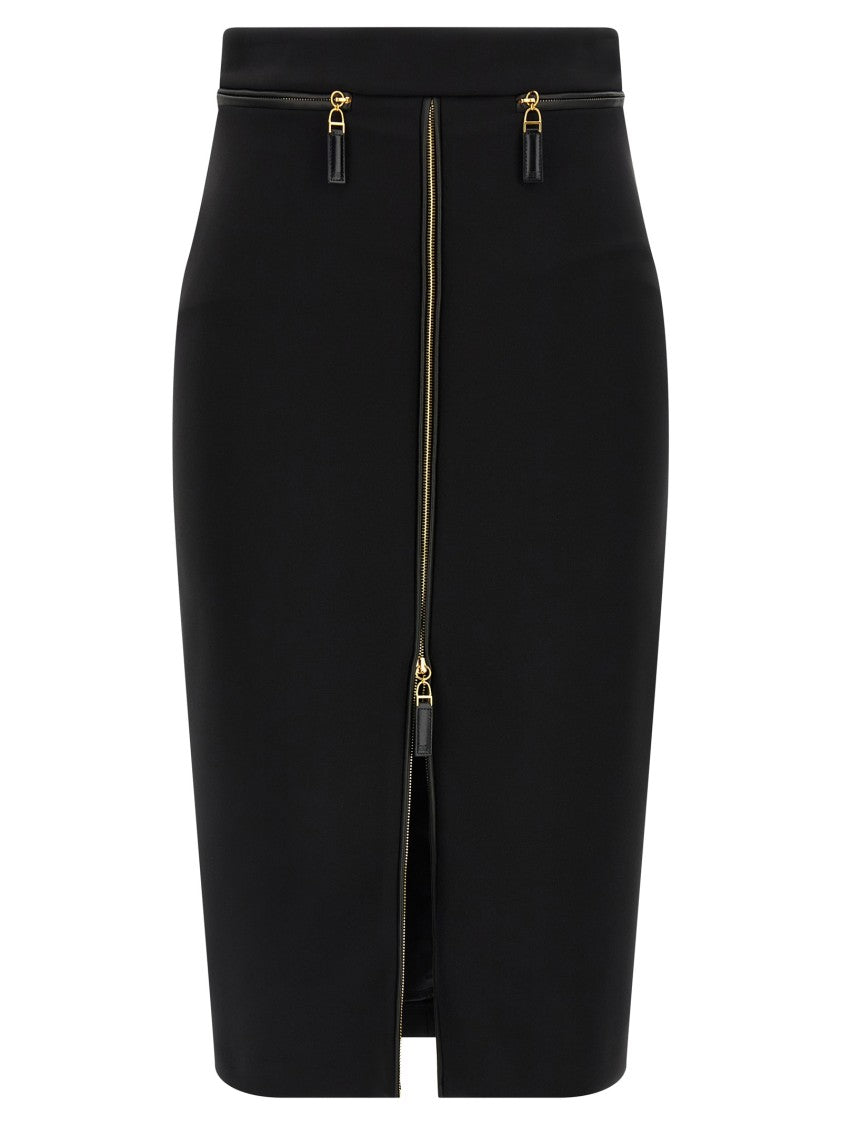Elisabetta Franchi Zip Skirt