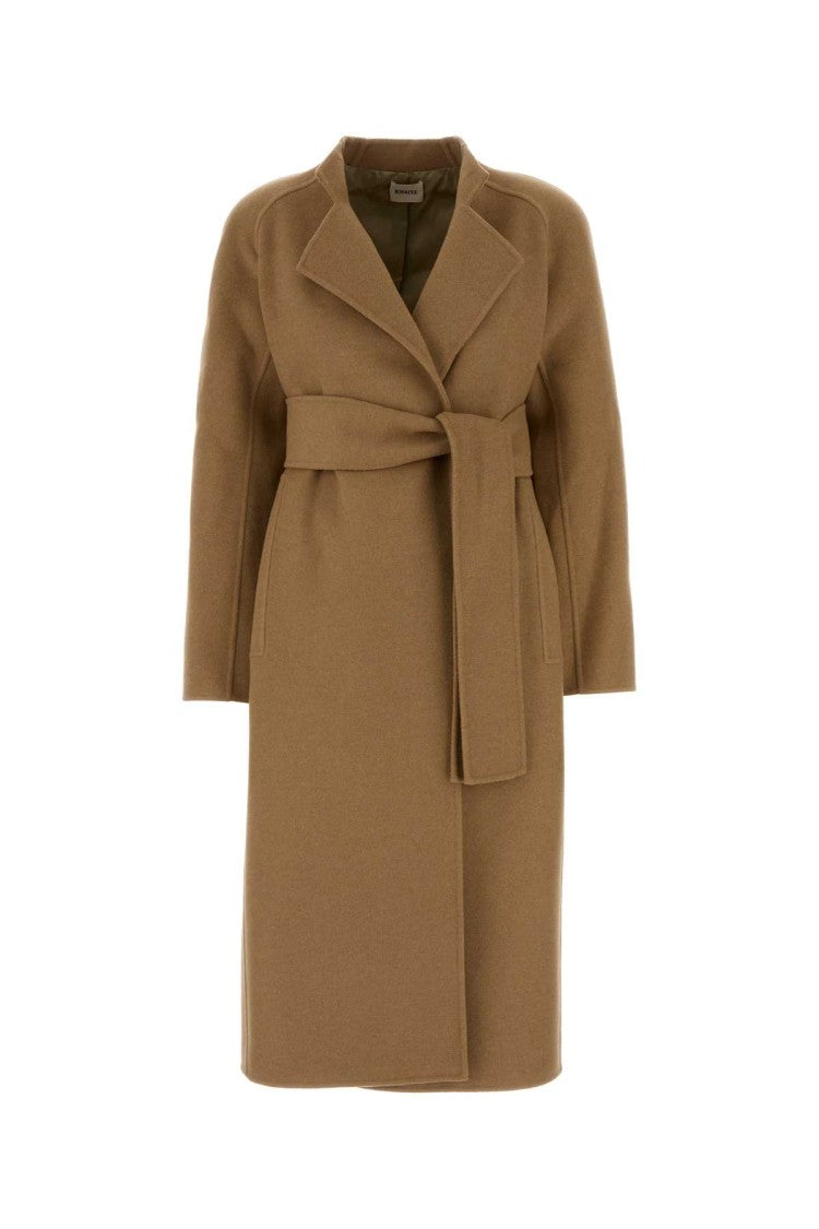 Khaite Camel Wool Deena Coat