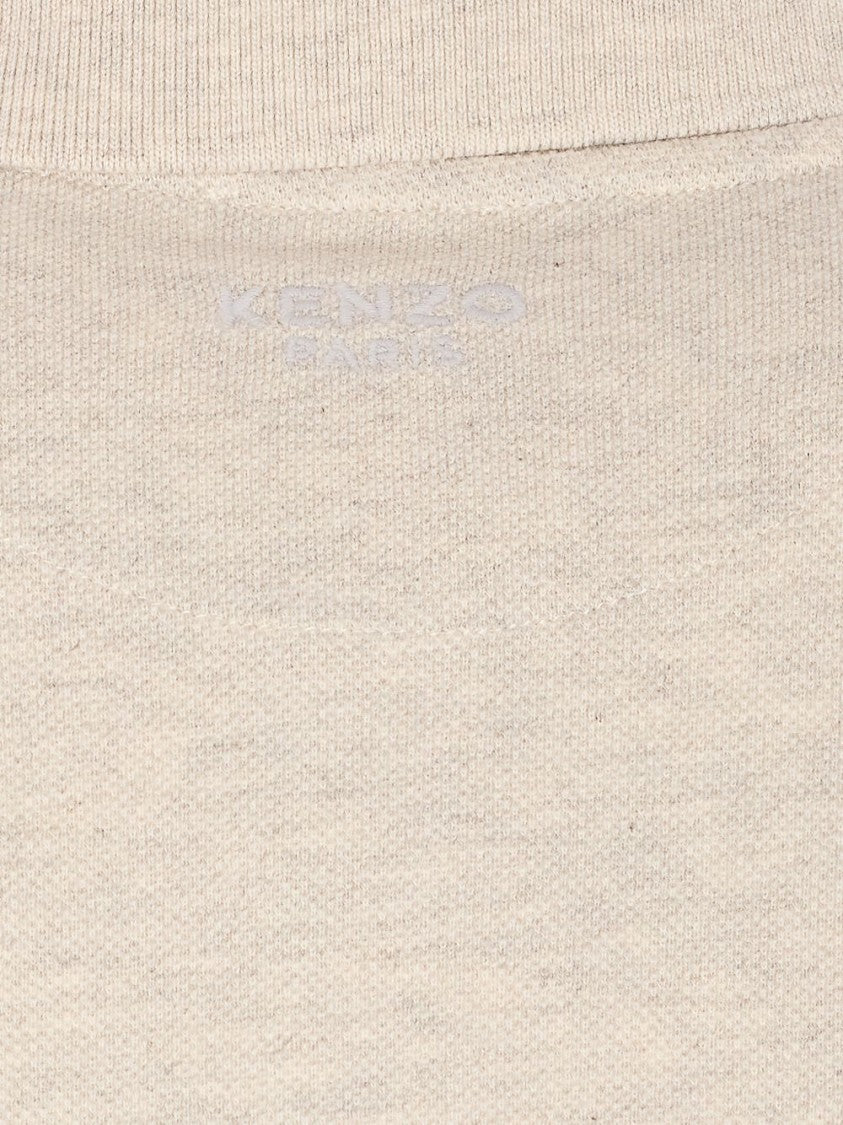 Kenzo Classic Collar Tiger Emblem Silk Polo