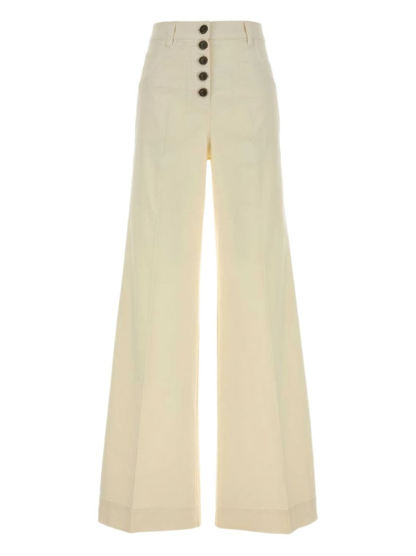 Etro High-Rise Flared Jeans With Five-Pocket Design