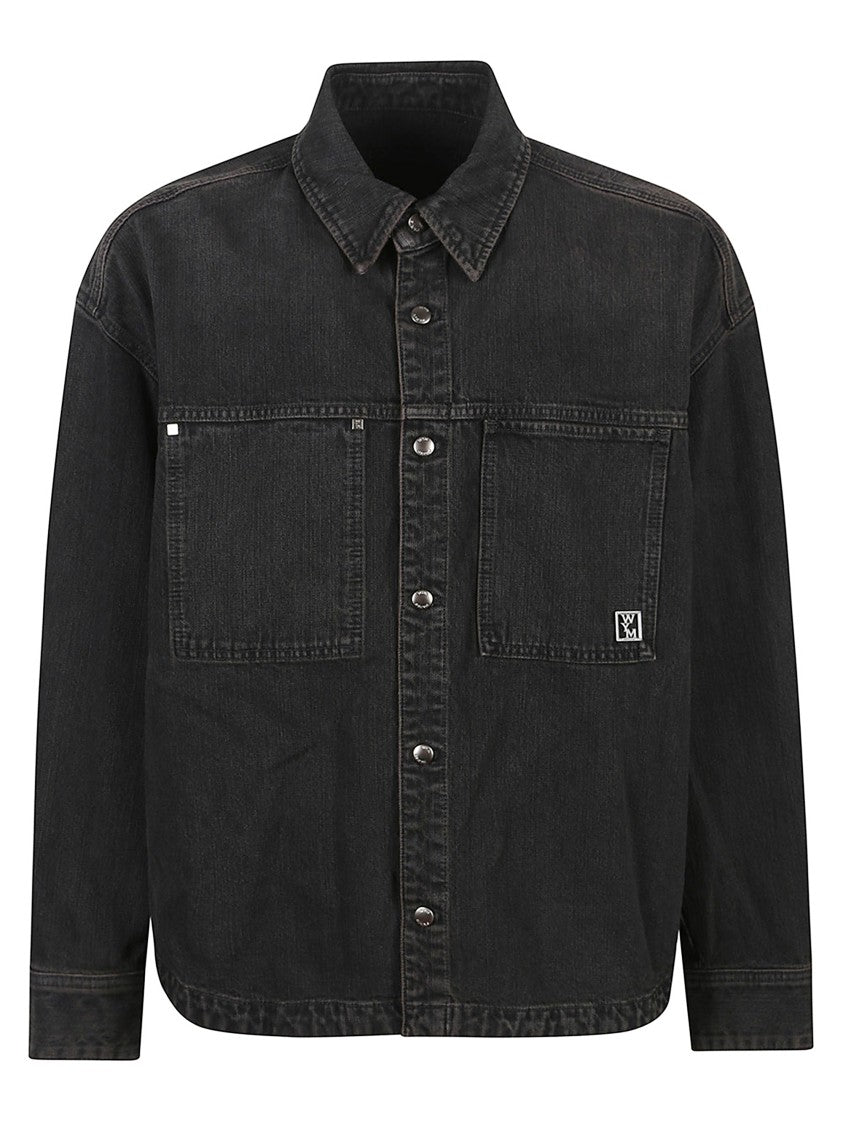 Wooyoungmi Relaxed Fit Denim Shirt With Vintage Appeal