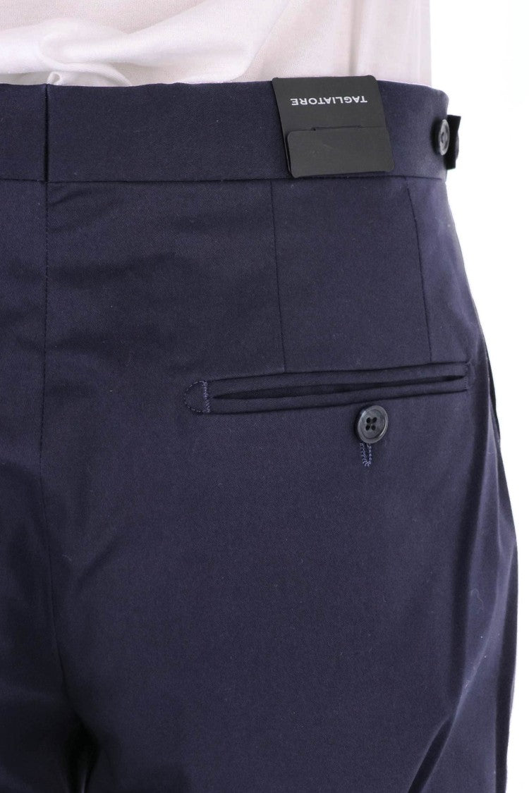 Tagliatore Cotton Twill Trousers