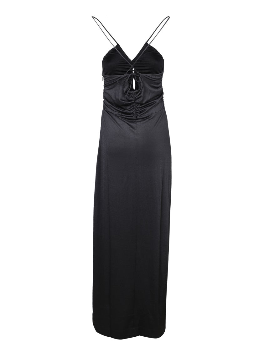Ganni Black Maxi Dress