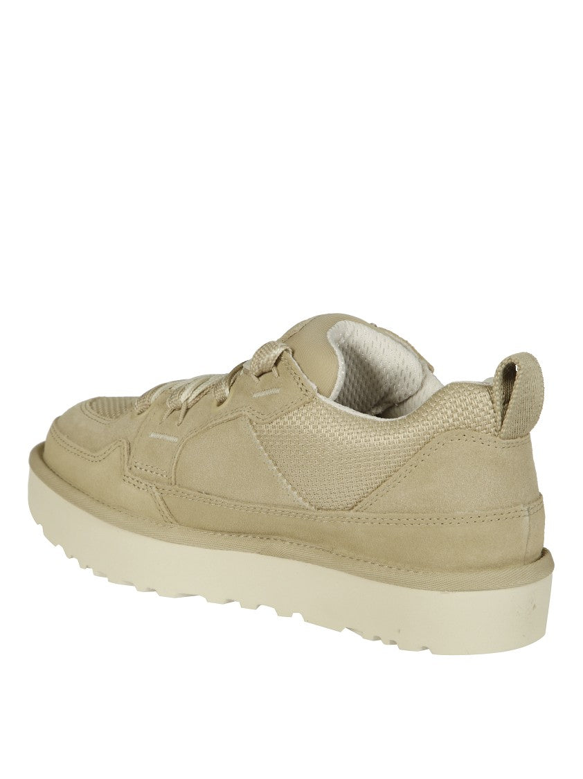 Ugg M Lo Lowmel Sole Sneakers In Soft Suede