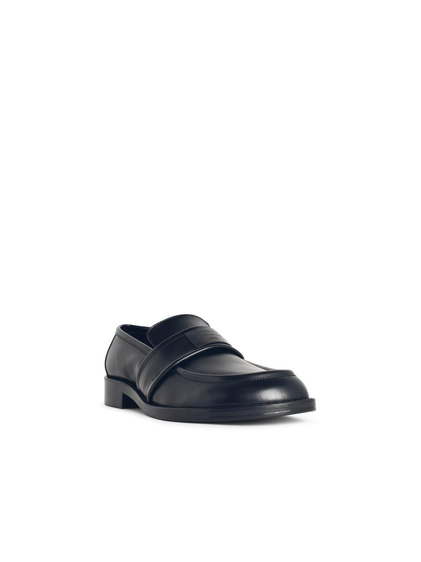 Acne Studios Black Leather Loafers
