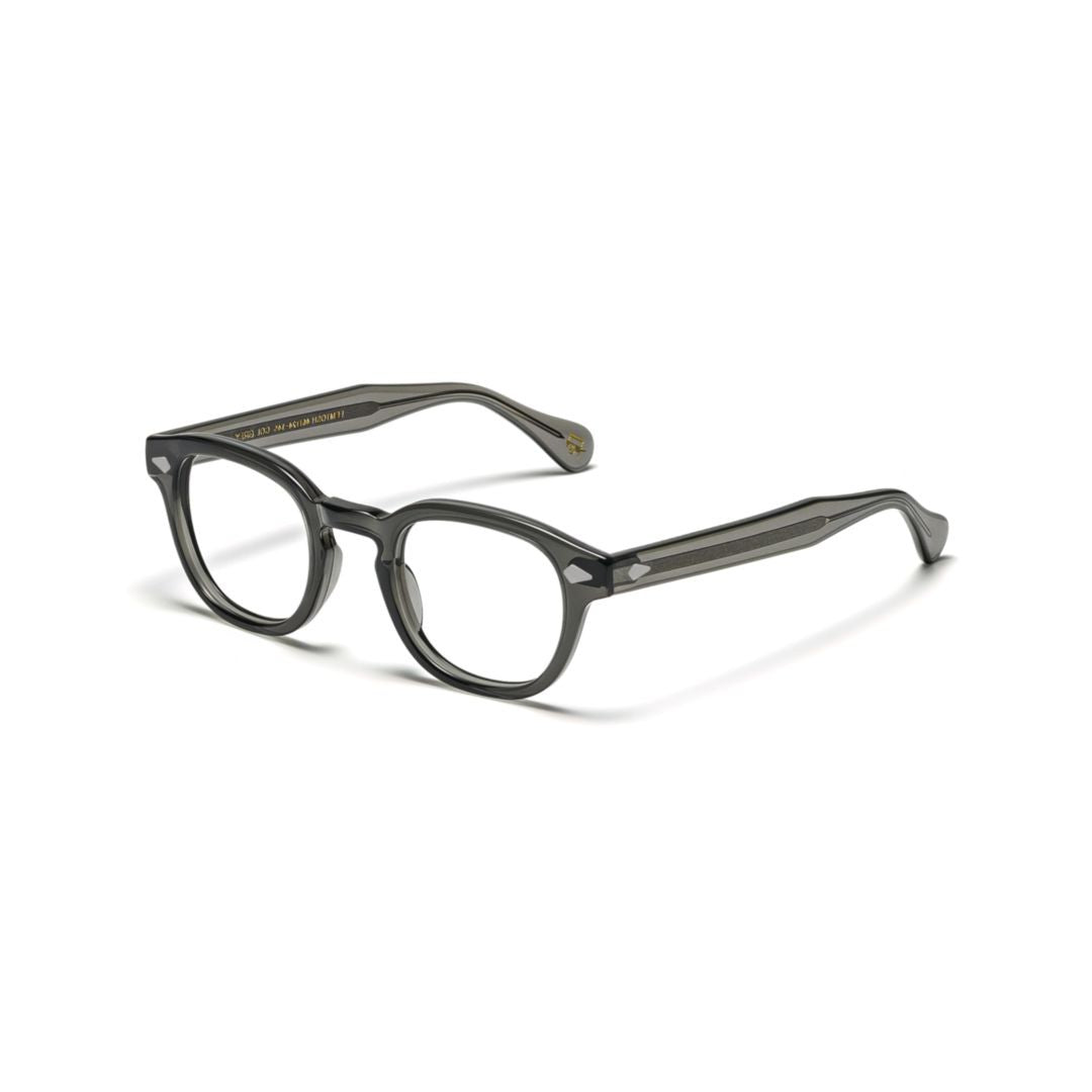 Moscot Or-Lem-O Lemtosh Round Acetate Eyeglasses With Keyhole Bridge