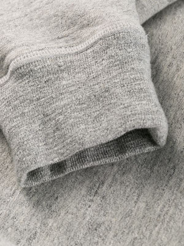 Dsquared2 Heather Grey Crew Neck Sweatshirt With Bold Graphic Logo