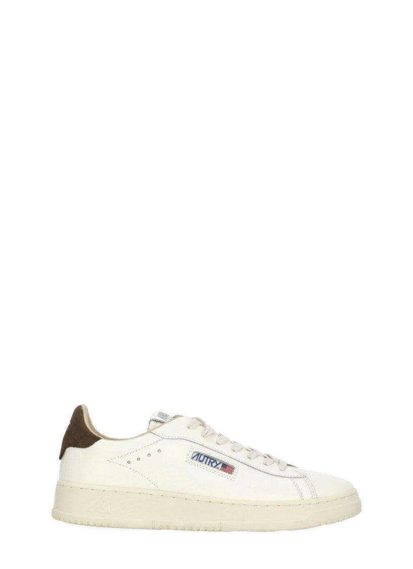 Autry Dallas Low Brown Heel Sneakers