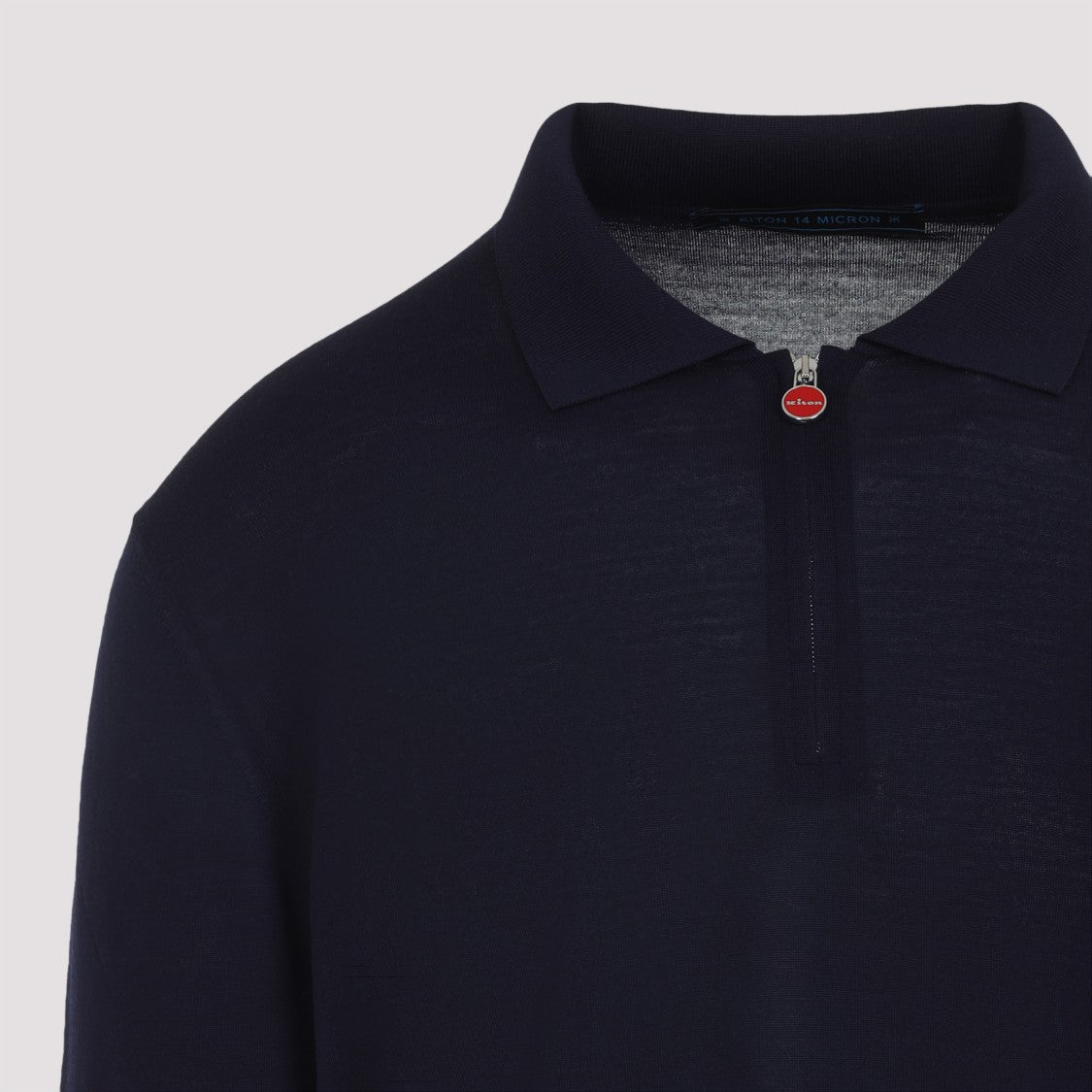 Kiton Classic Black Polo T-Shirt