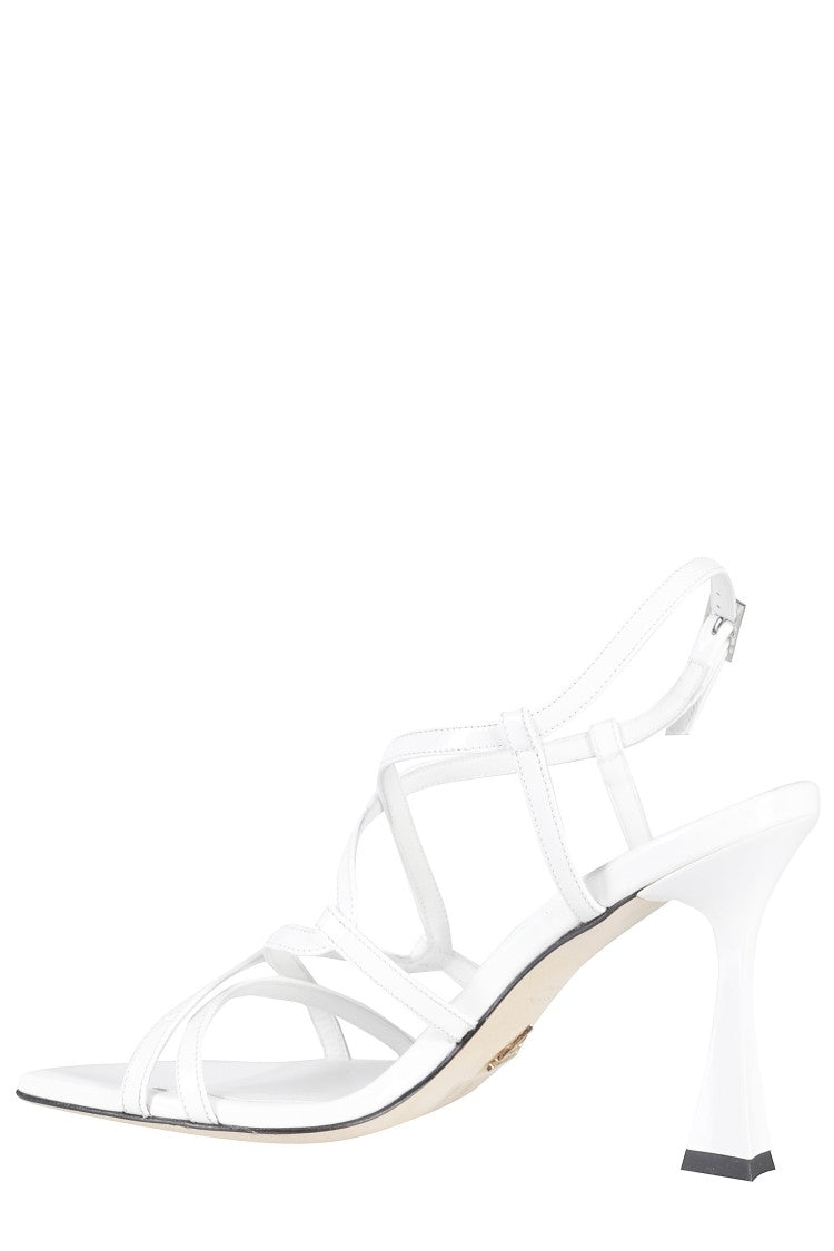 Giampaolo Viozzi Mini Viper Sandals - White