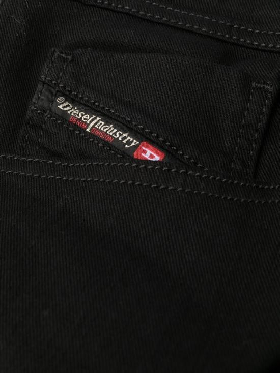 Diesel Black Classic Five-Pocket Jeans