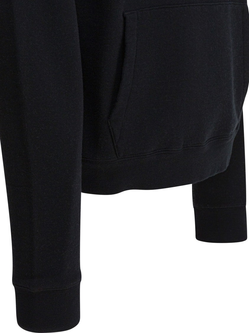 Valentino Cotton Fabric Sweatshirt With Comfortable Fit