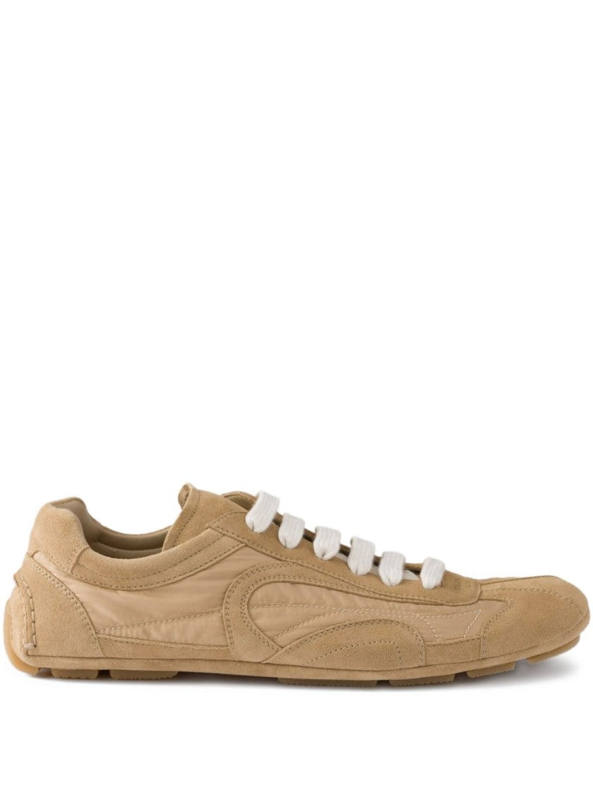 Prada Montecarlo Re-Edition Suede Sneakers