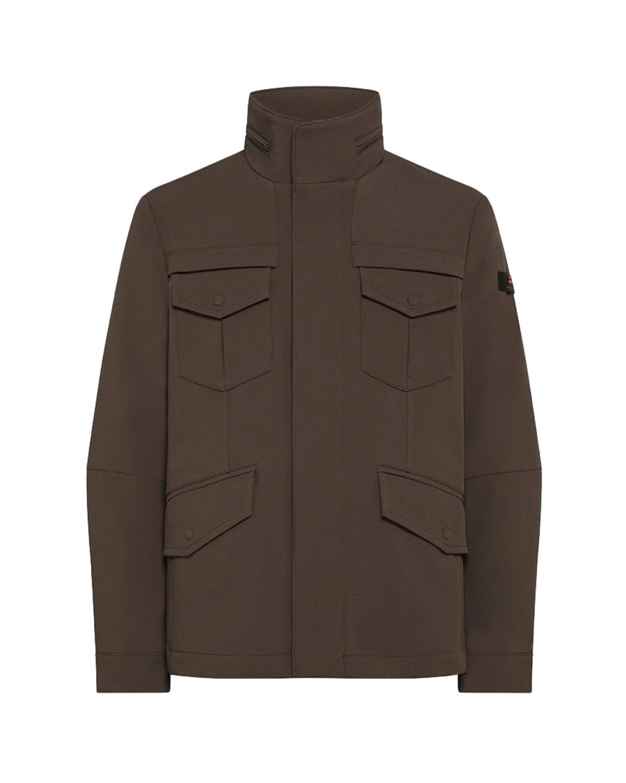 Peuterey Field Jacket In Brown
