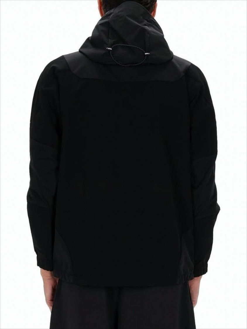 And Wander Minimalist Black Jacket With Hood
