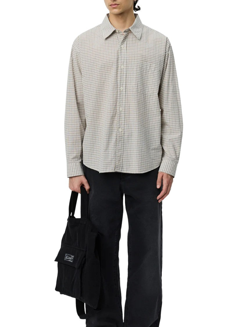 Mfpen Relaxed Fit Checkered Executive Shirt