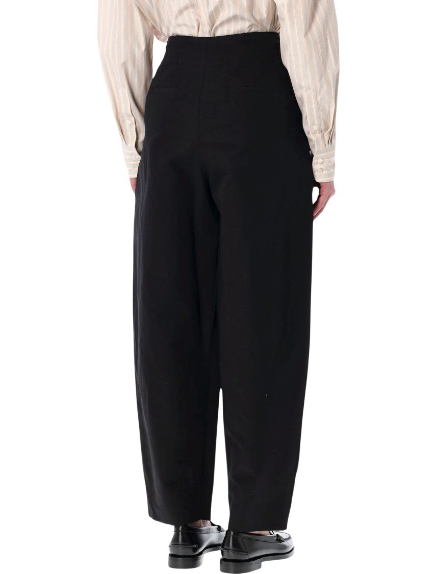 Soeur Daley High Waisted Balloon Cotton Pants