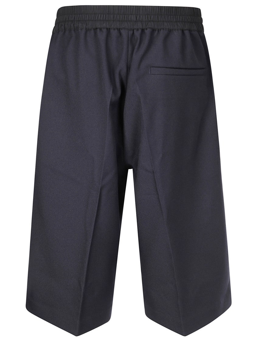 Studio Nicholson Oversized Bermuda Shorts With Elastic Waist