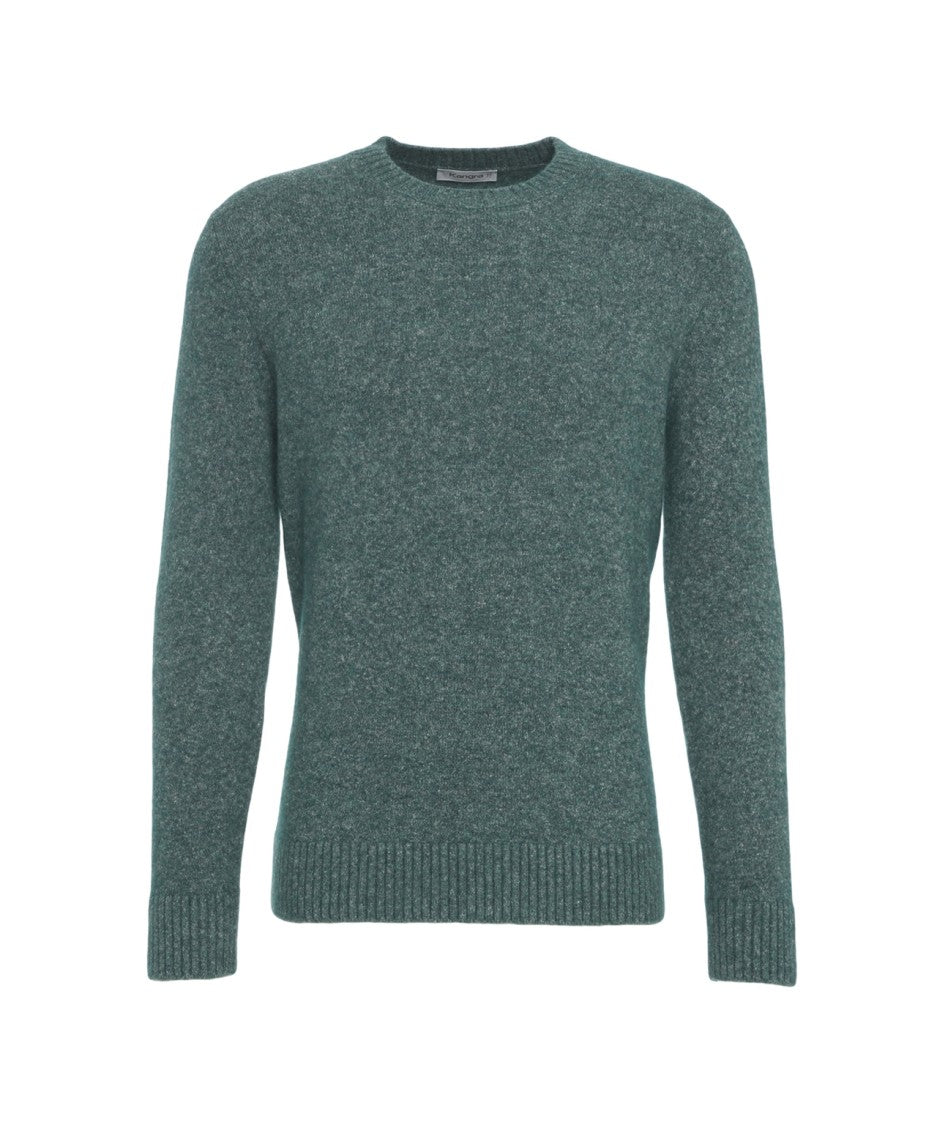 Kangra Ribbed Cuff Round Neck Sweater