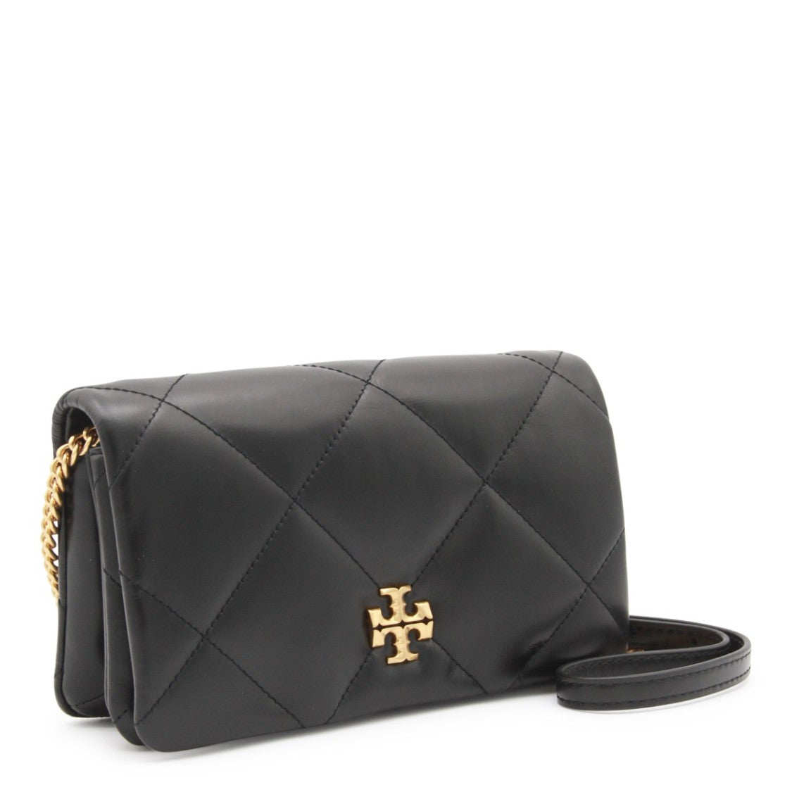 Tory Burch Black Leather Kira Crossbody Bag