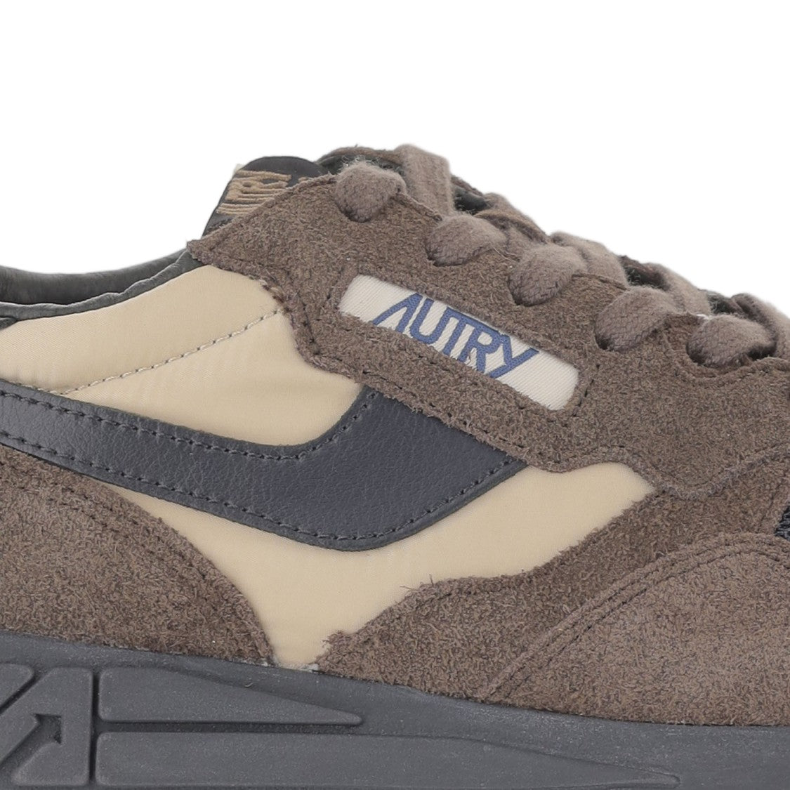 Autry Leather Nylon Mesh Running Sneakers