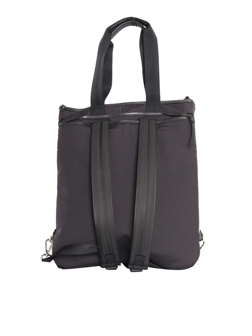 Premiata Black Nylon Bag With Structured Silhouette