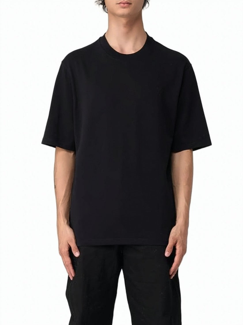 Ami Paris Classic Short-Sleeve T-Shirt With Neat Stitching