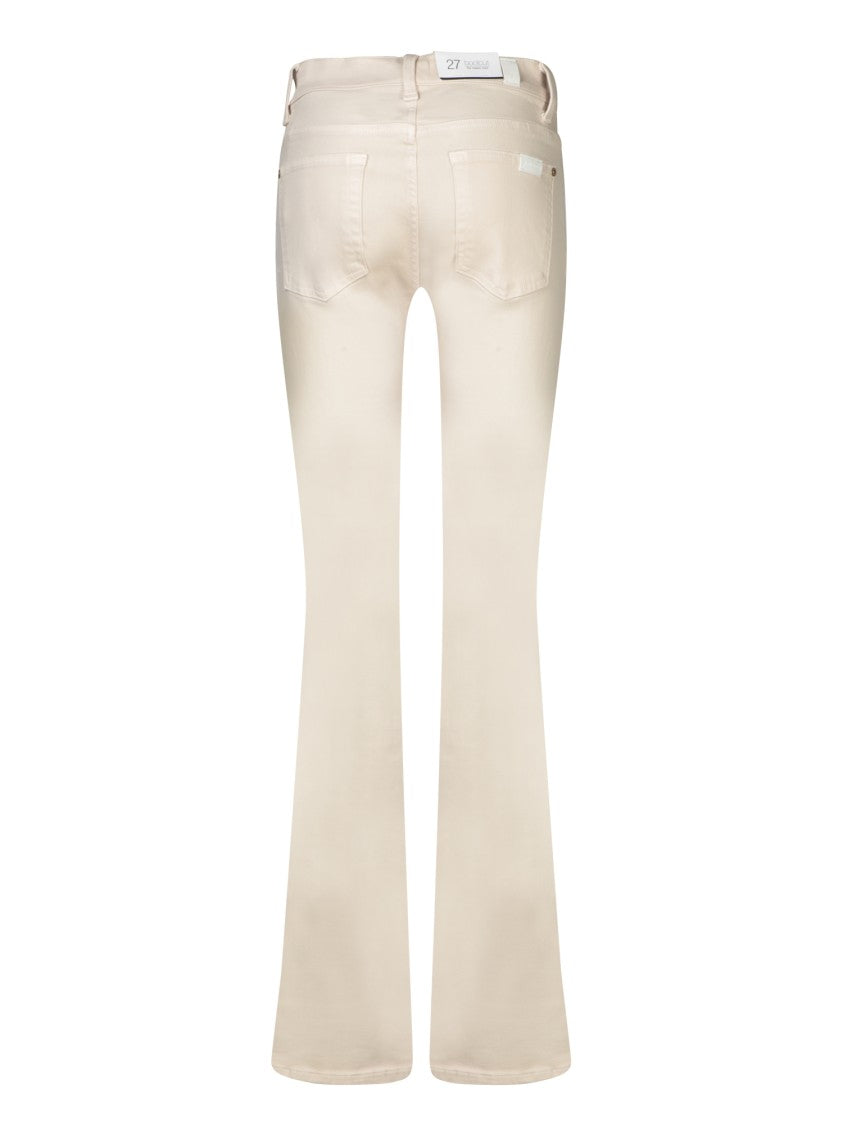7 For All Mankind Flared Jeans With Comfort Fit And Design