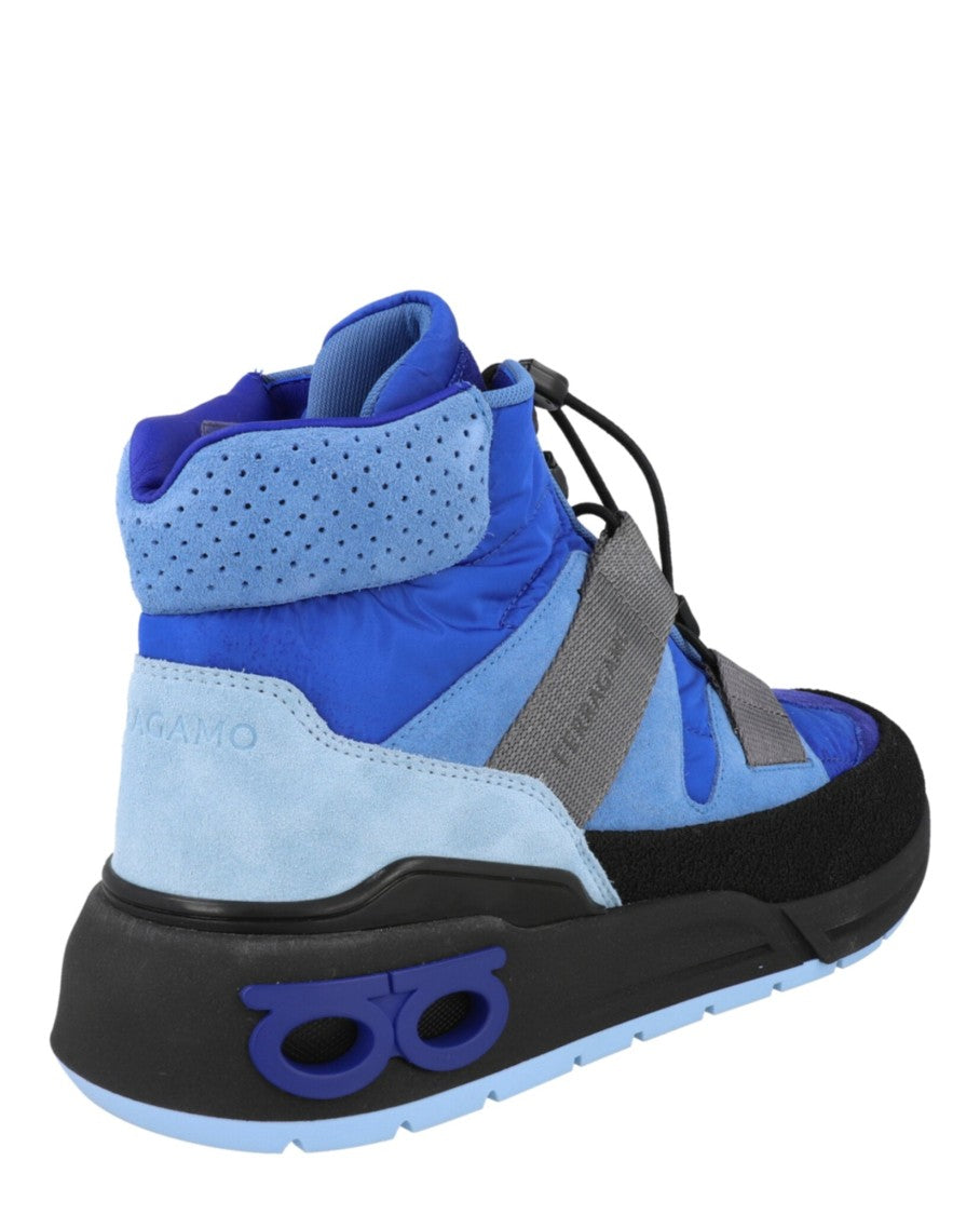 Ferragamo Leonida High-Top Sneakers