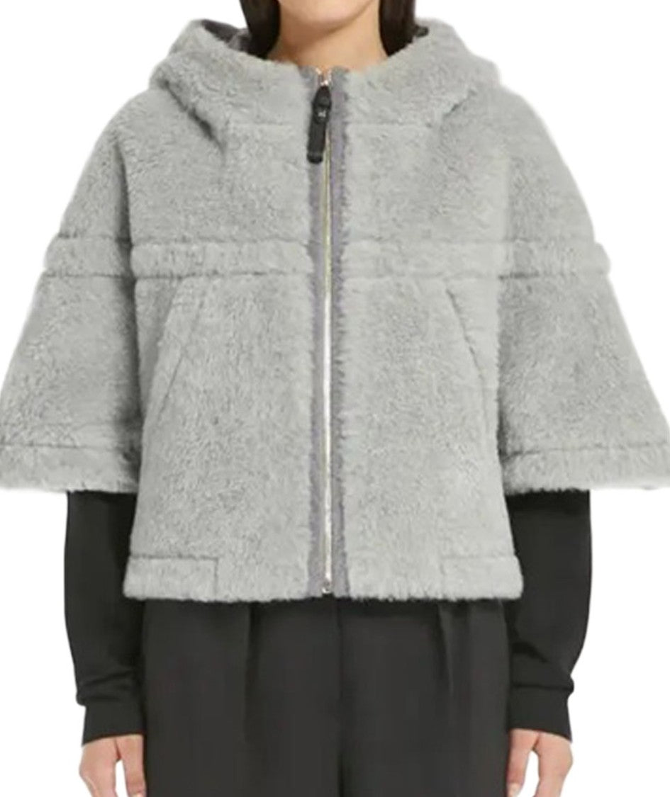 Max Mara Tailored Grey Jacket With Wool-Alpaca Blend