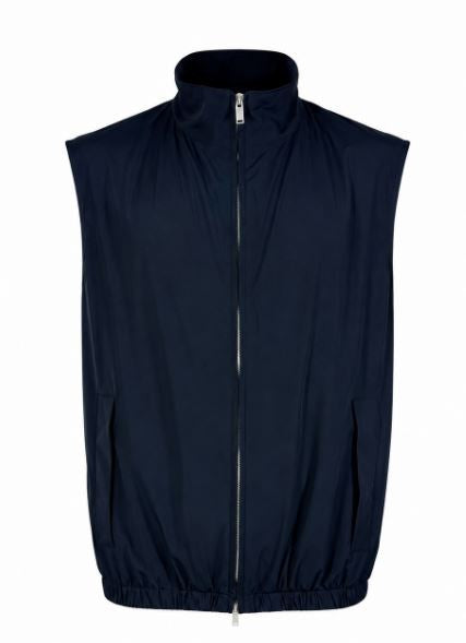 Lardini Sleeveless High Collar Vest