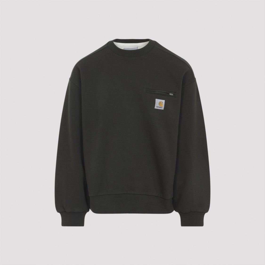 Carhartt Wip Balloon Fit Detroit Sweatshirt With Zip Pocket