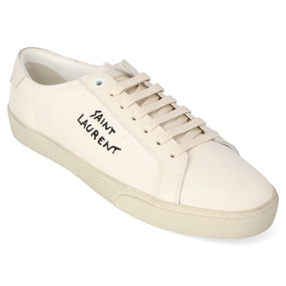 Saint Laurent Court Classic Sneakers White