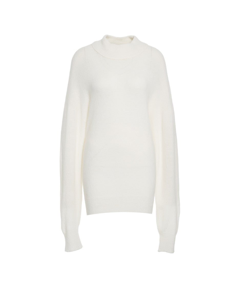 Atomo Factory Oversized High-Neck Sweater With Ribbed Details