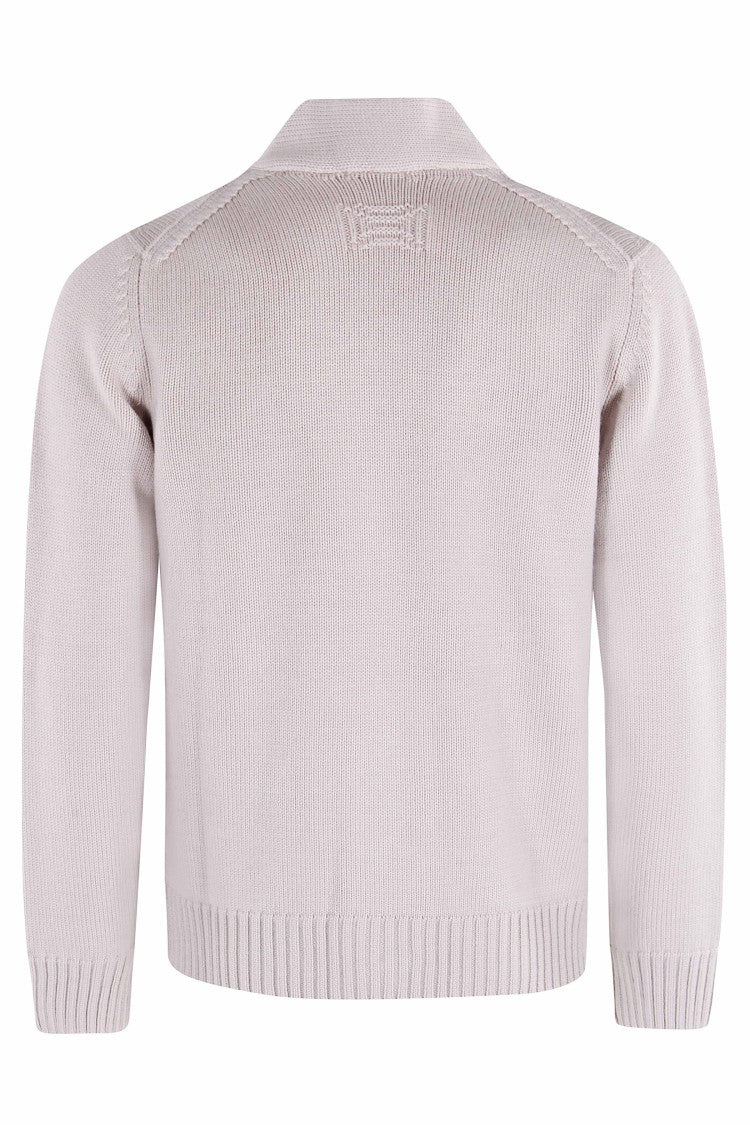 Drumohr Double Yarn Merino Wool Cardigan