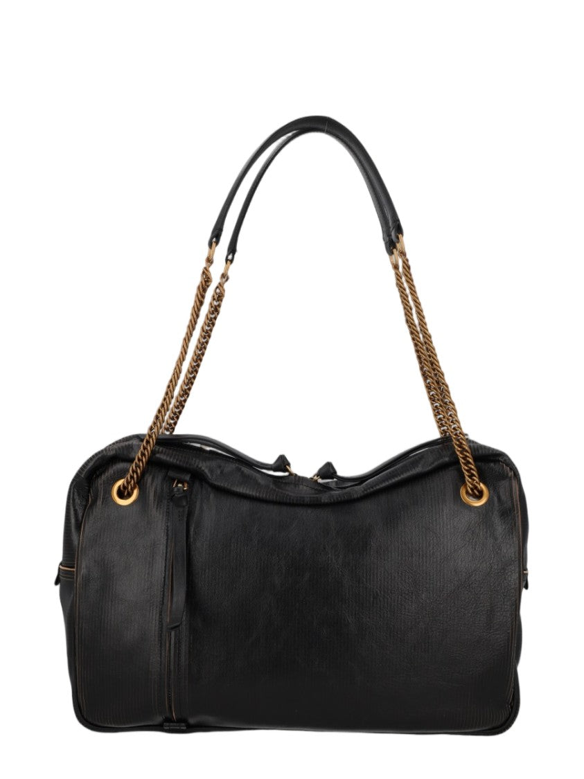 Vivienne Westwood Large Rectangular Shoulder Bag In Calf Leather