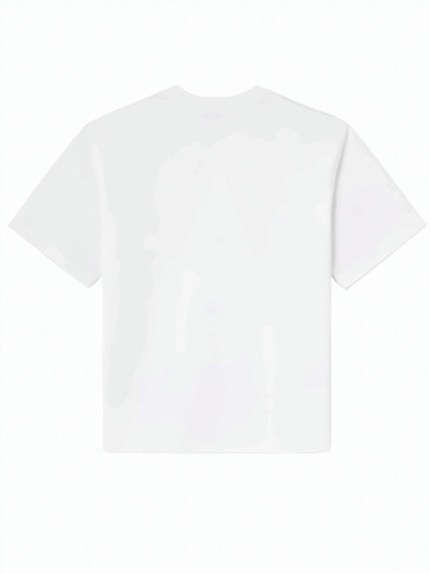 Ganni Boxy-Fit Short-Sleeved T-Shirt With Playful Graphic