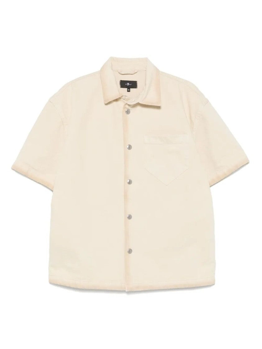 7 For All Mankind `Over Camp Shirt Freehand` Shirt