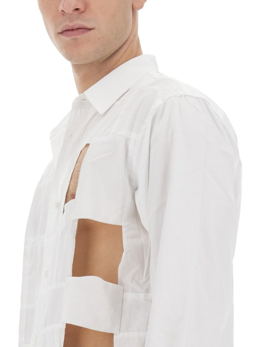 Comme Des Garçons Cut Out Shirt