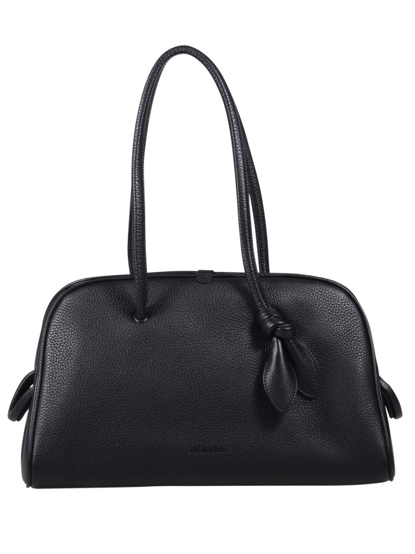 Jacquemus Textured Calf Leather Elongated Handbag