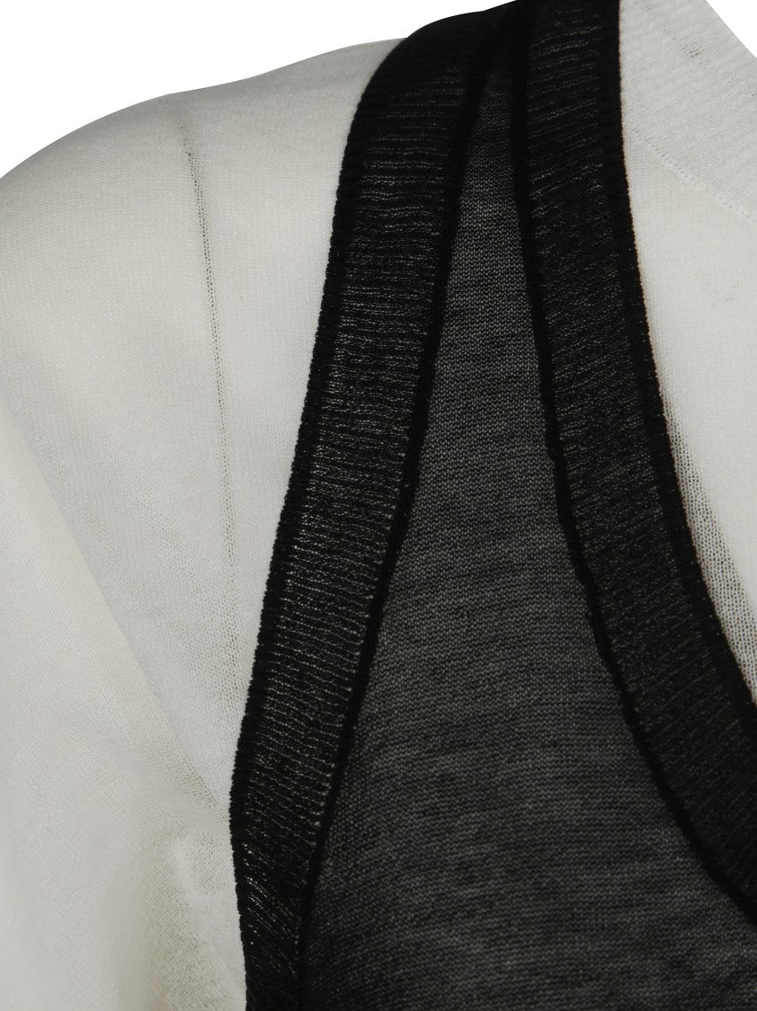 Pinko Mark Jersey Black Top