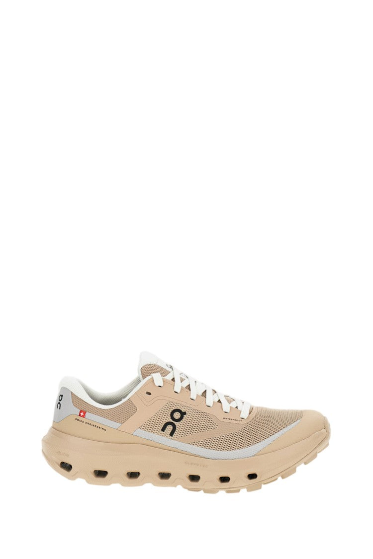 On Running Beige Cloudvista 3 Waterproof Mesh Sneakers