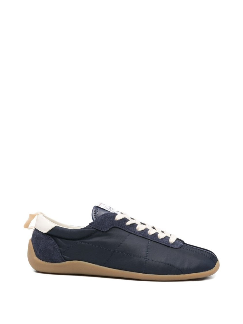 Kenzo Blue Panelled Round Toe Rubber Sneakers