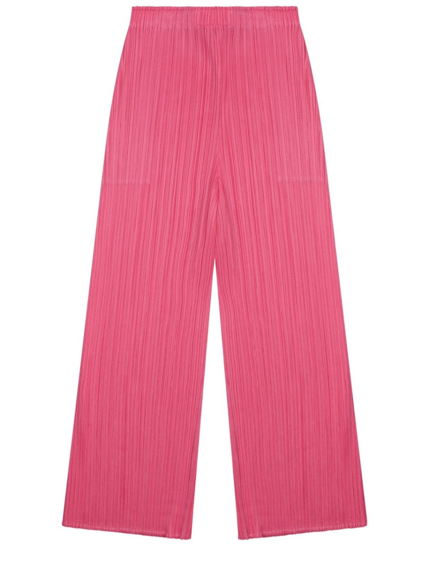 Pleats Please Issey Miyake March Pleated Palazzo Pants