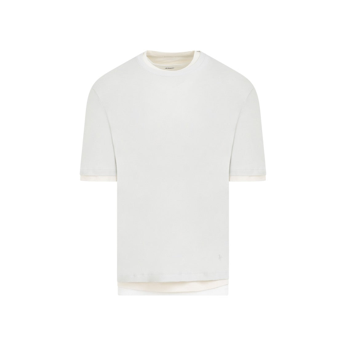 Jil Sander Polar Beige Cotton Kit T-Shirt